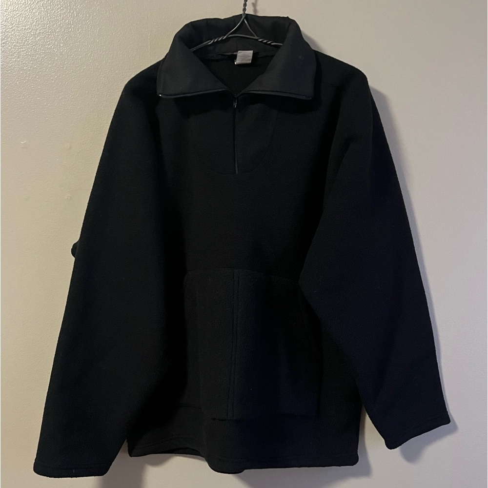 Tru Spec Fleece Quarter Zip Black Men’s X Large